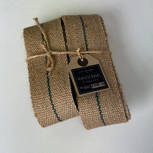 East Of India - 2 Inch Jute Webbing