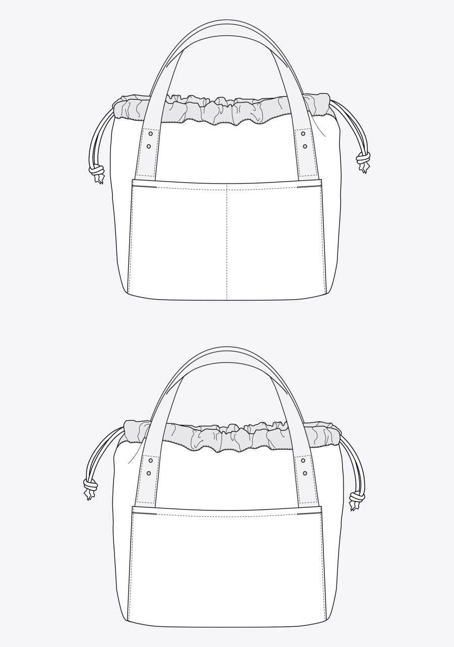 Town Bag - Grainline Studio Sewing Pattern