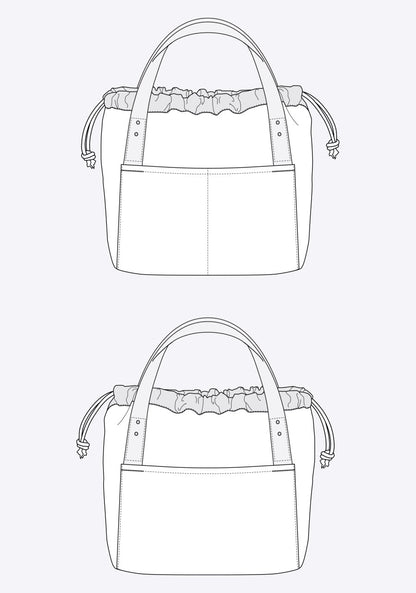 Town Bag - Grainline Studio Sewing Pattern