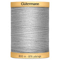 618 Grey/Beige - Natural Cotton Thread - 800m Reel