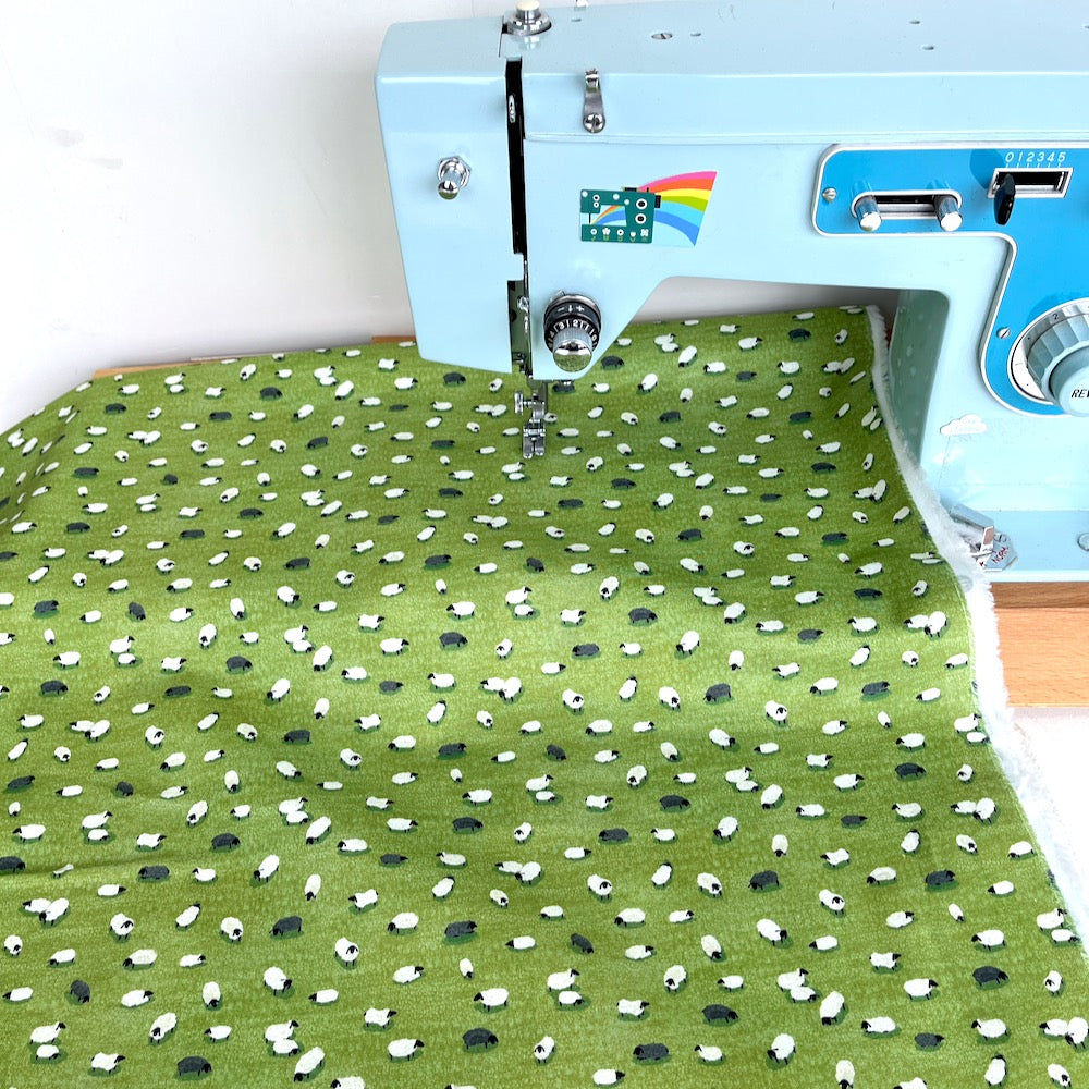 Windham Fabrics - Sunday Drive - Sheep Field Green