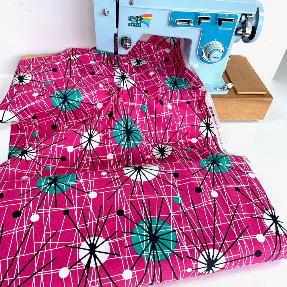 Michael Miller - Atomic - Raspberry Pink