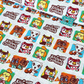 Animal Crossing: Primary Friend (White) Fabric by Springs Creative