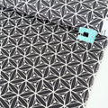 Blast Off Stargazer (Dark Grey) GOTS Organic Fabric by Cloud 9
