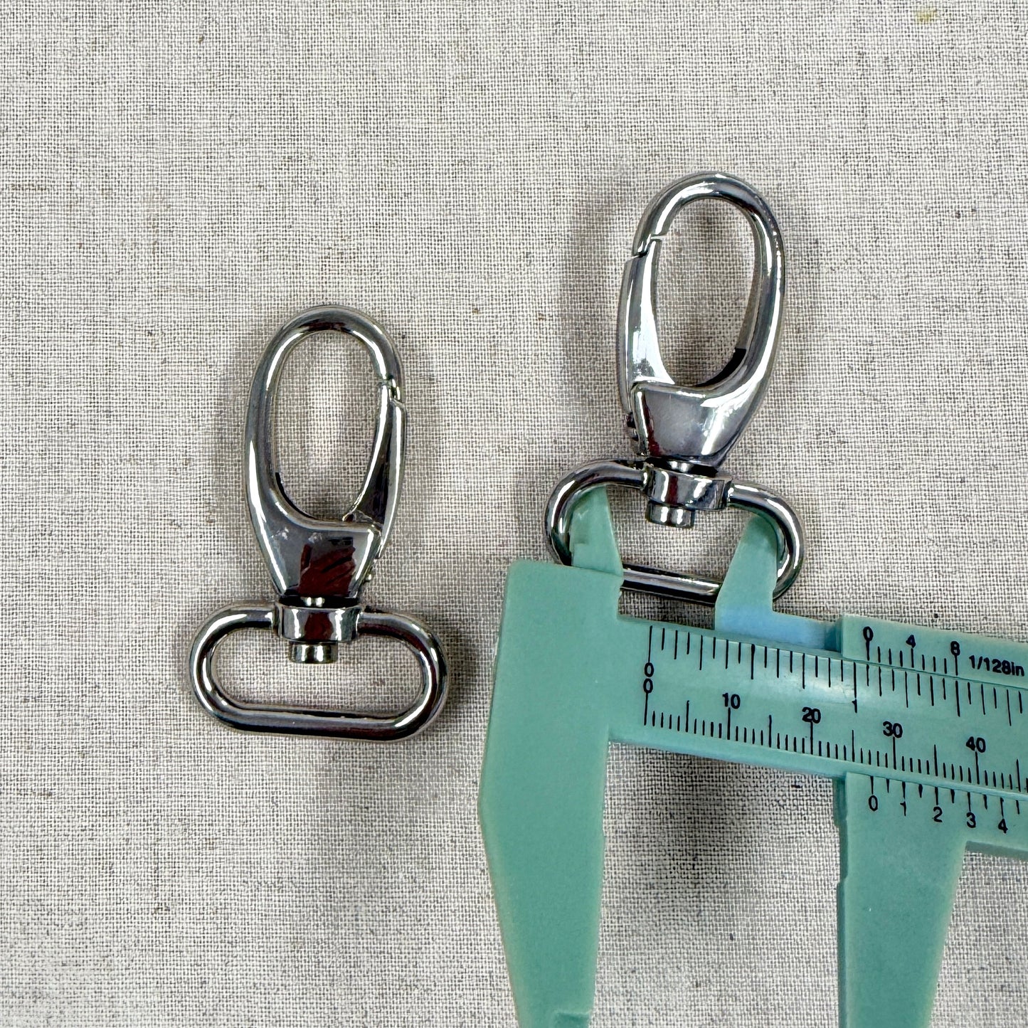 2x Swivel Hook Clasp 25mm