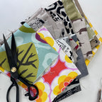 CLEARANCE Print & Pattern Canvas, Drill & Twill Fabric Remnant 1kg