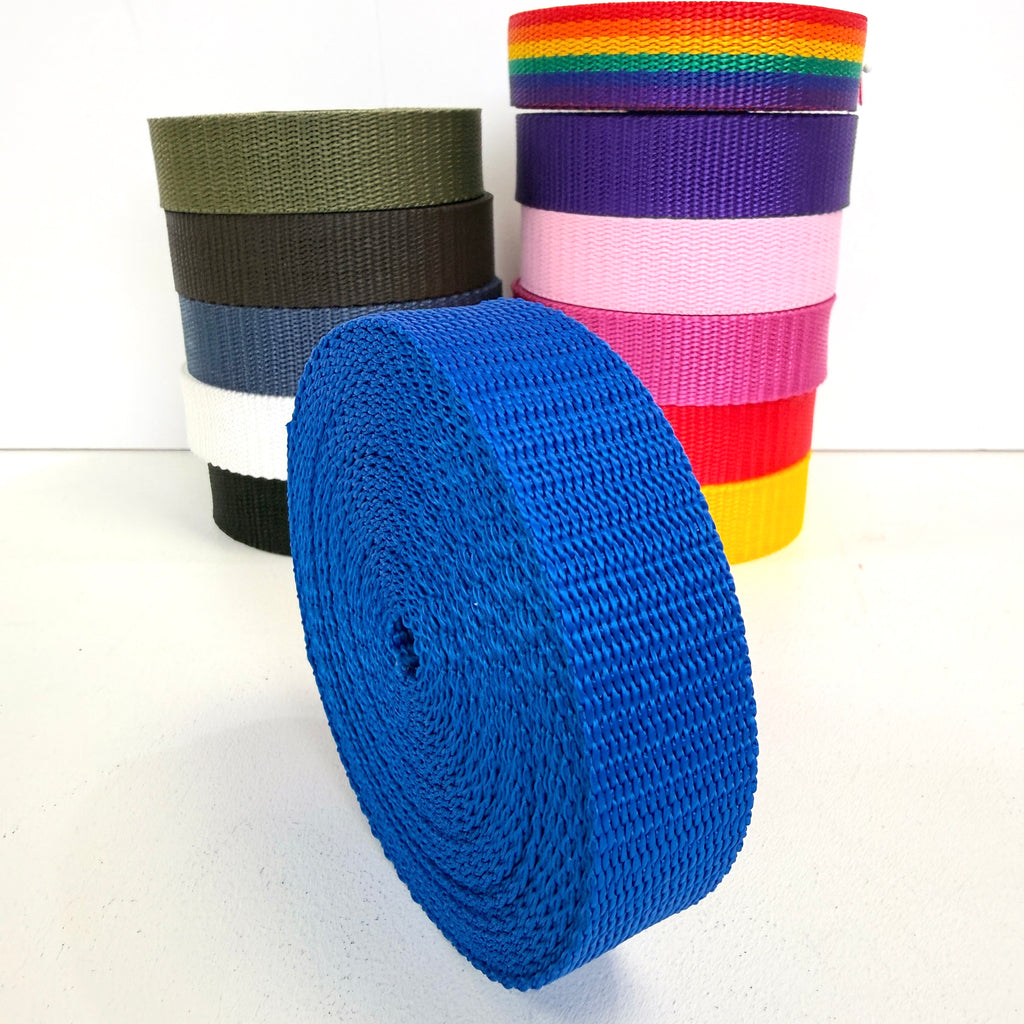 25mm Wide Polypropylene Webbing - 5m Length