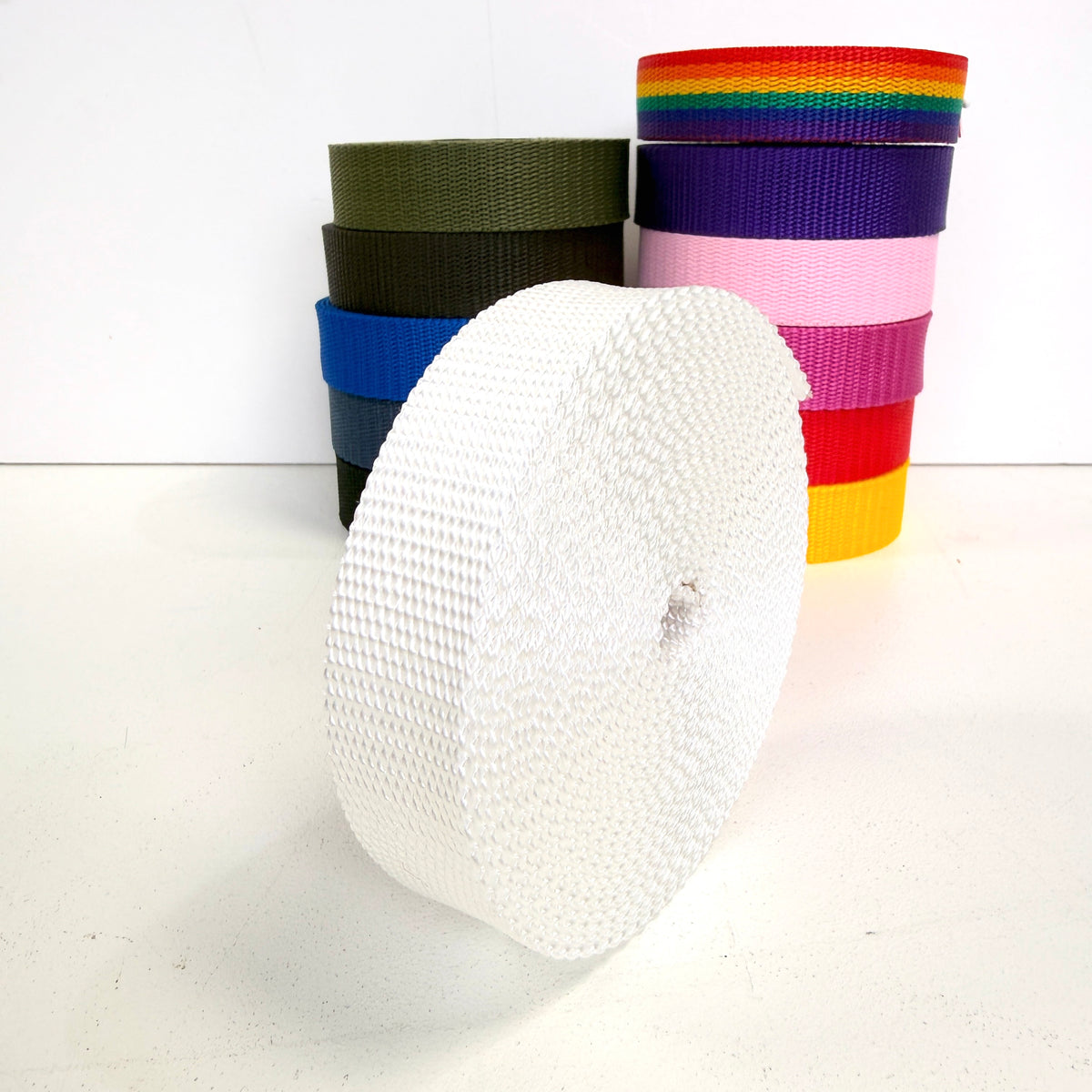 25mm Wide Polypropylene Webbing - 5m Length