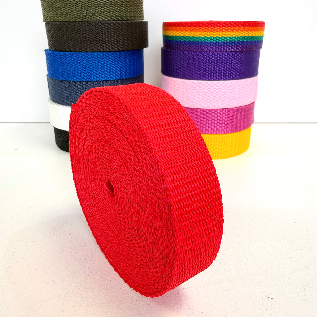 25mm Wide Polypropylene Webbing - 5m Length