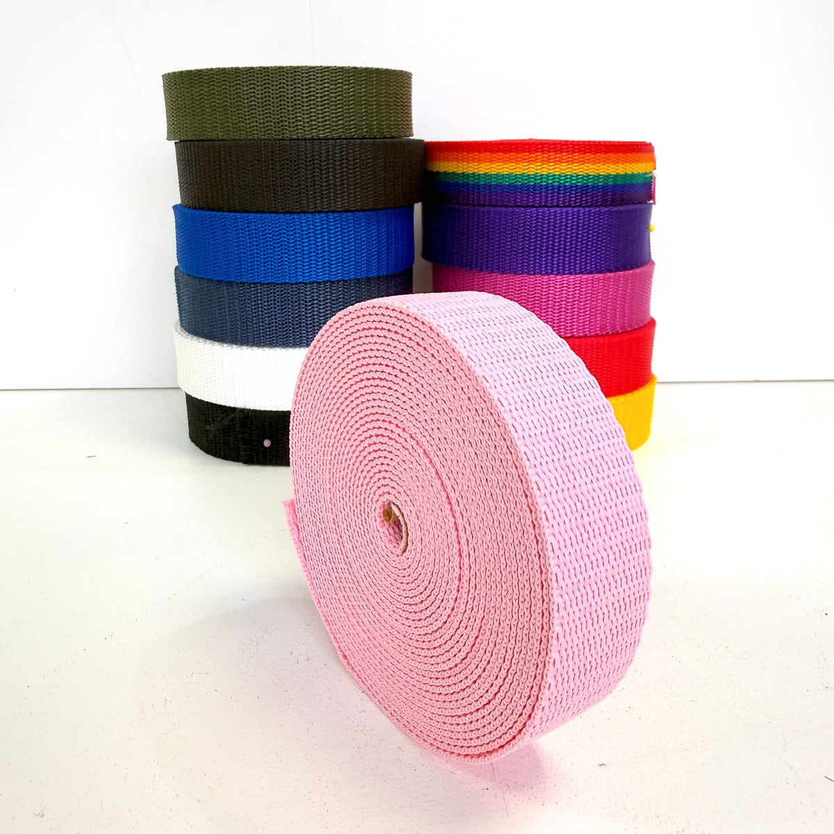 25mm Wide Polypropylene Webbing - 5m Length