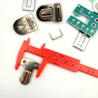 22mm Tuck Lock Clasp (x2 Pack)