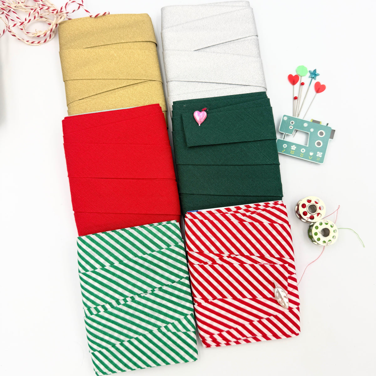 Variety Packs - 25mm Plain Bias - Christmas Special