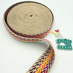 CLEARANCE: 40mm Wide Bright Chevron Cotton Webbing (8 metres)