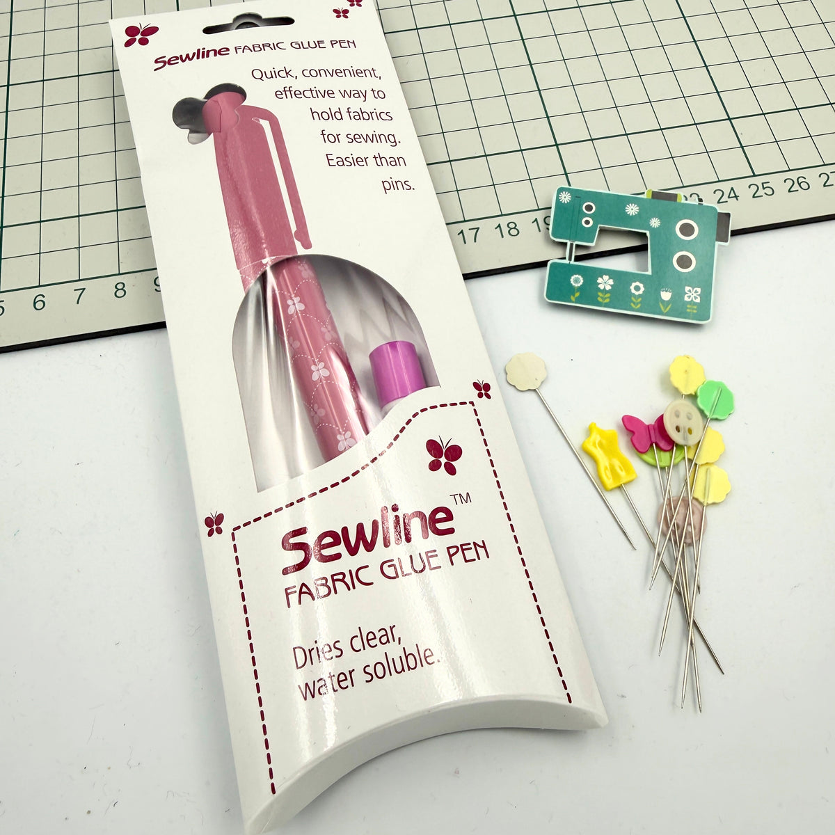 Sewline Fabric Glue Pen + Refill