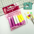 Sewline Fabric Glue Pen Refills - Assorted Colours - Pack of 6