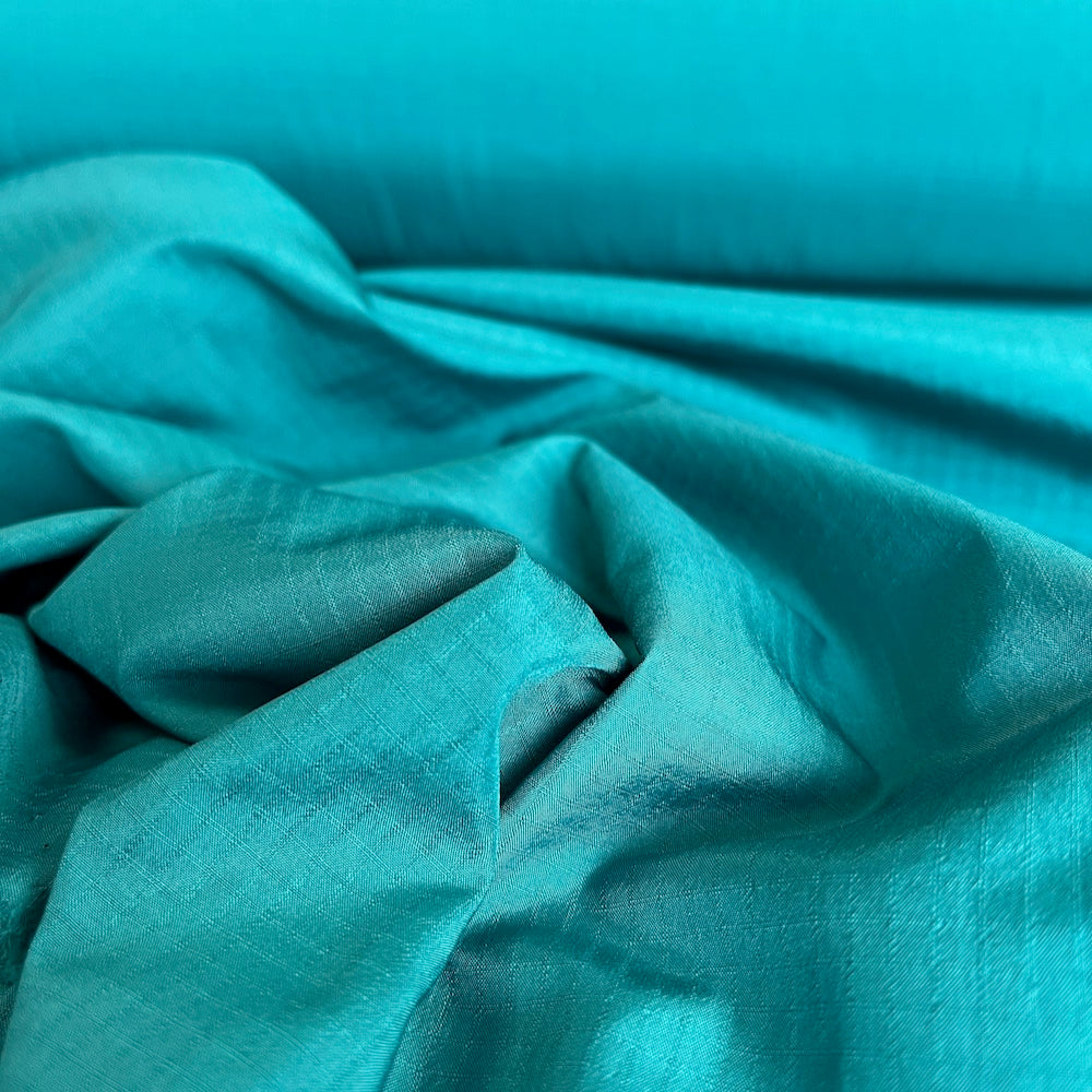 AeroWind Weave  - Deadstock Designer Fabric - Dark Teal