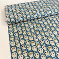 Metallic Bonehead (Star) Quilting Fabric by Michael Miller (Per Metre)