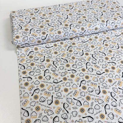 Soup Dumplings (Multi) Quilting Fabric by Michael Miller (Per Metre)