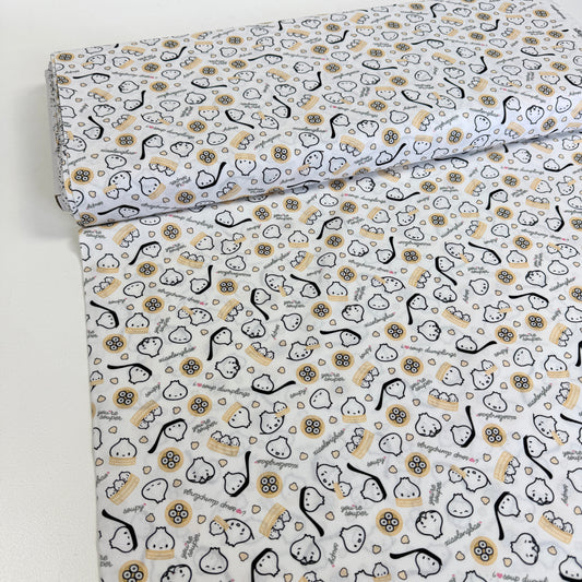 Soup Dumplings (Multi) Quilting Fabric by Michael Miller (Per Metre)