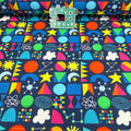 Remnant of Universe Elements (Navy) Quilting Fabric by Michael Miller (156cm)