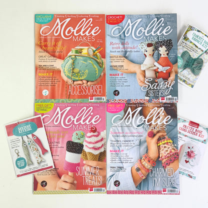 Bundle Mollie Makes Sewing Magazines