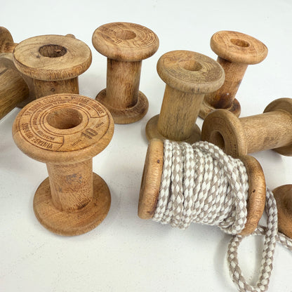 Vintage Style Wooden Bobbin/Reel