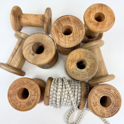 Vintage Style Wooden Bobbin/Reel