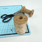 Vintage Ribbons By House Doctor - Wooden Spool and Ribbon/Trim