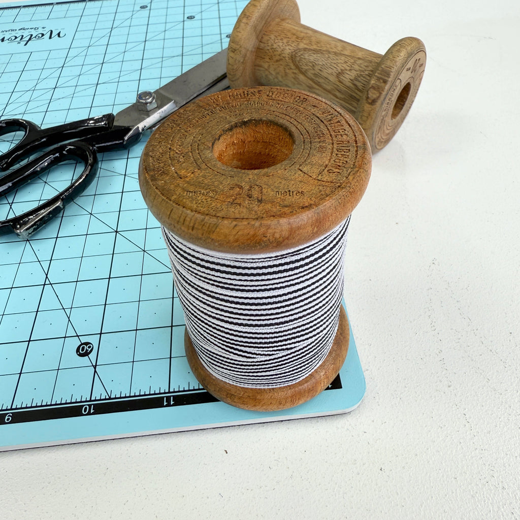 Vintage Ribbons By House Doctor - Wooden Spool and Ribbon/Trim