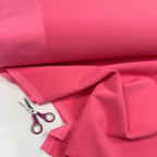 Crinkle Top Scuba - Deadstock Designer Fabric - Bright Pink