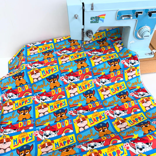 David Textiles - Paw Patrol Happy Cool Dude - Blue