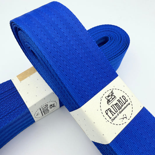 8 Metres of 50mm Wide Seatbelt Webbing - Royal Blue