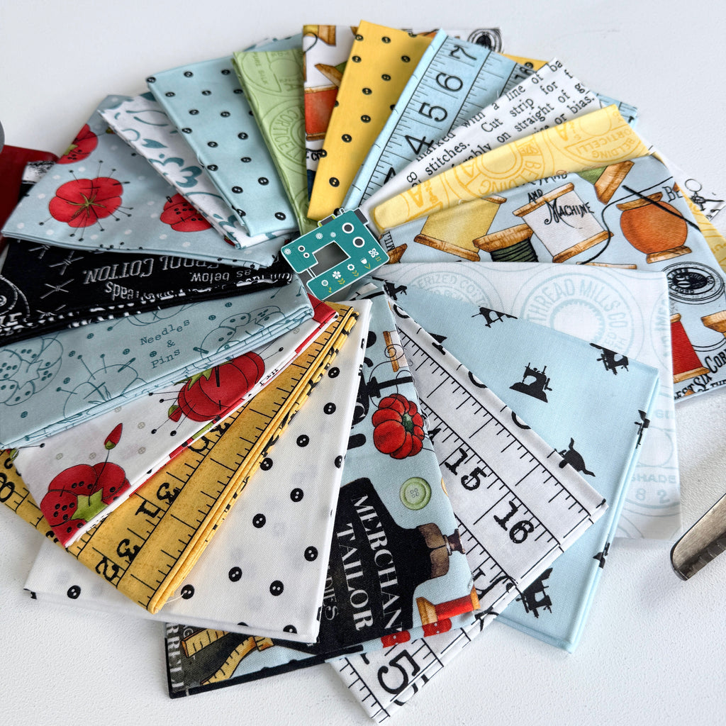 Fat Quarter Bundles: She Who Sews - Pack One Yellows