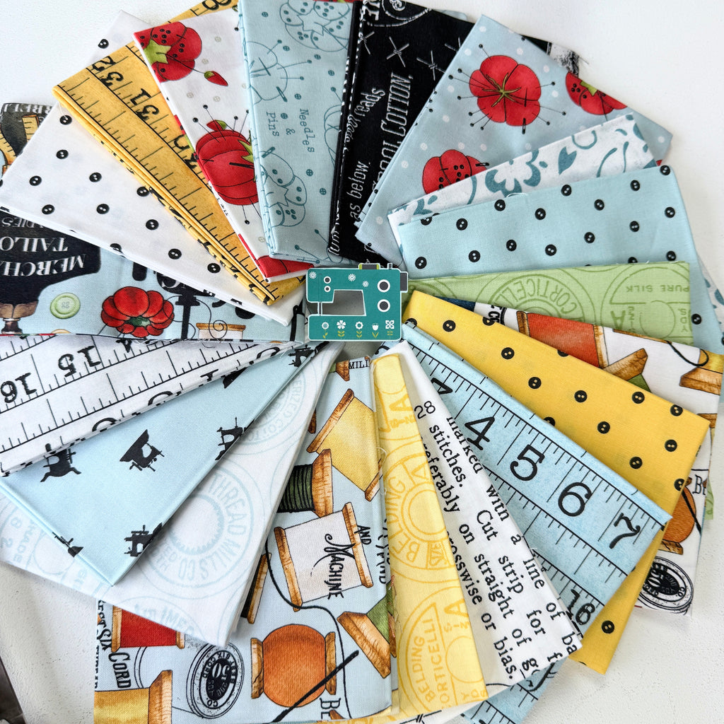 Fat Quarter Bundles: She Who Sews - Pack One Yellows