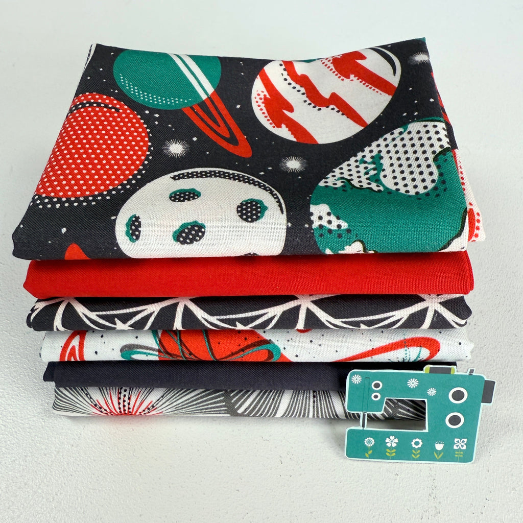 Fat Quarter Bundles: Blast Off - Organic
