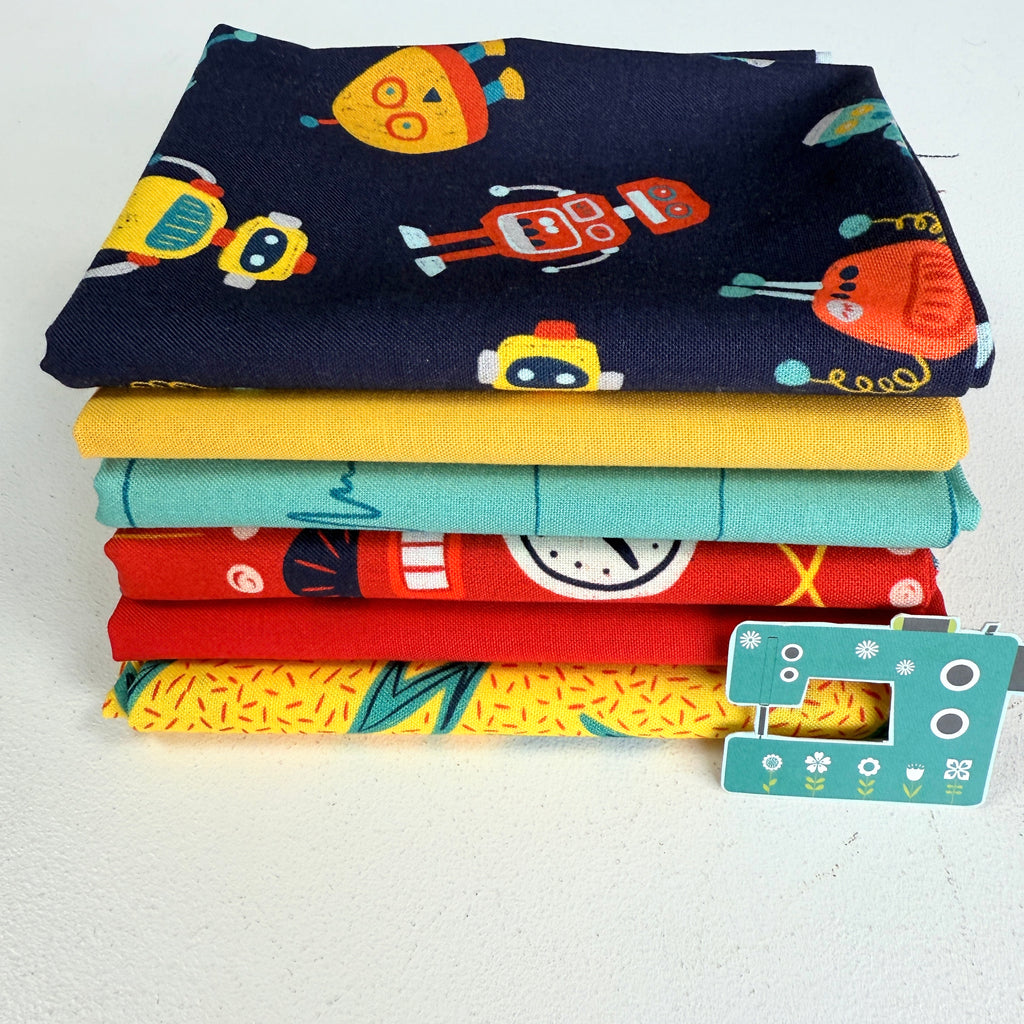 Fat Quarter Bundles: High Gear (GOTS)