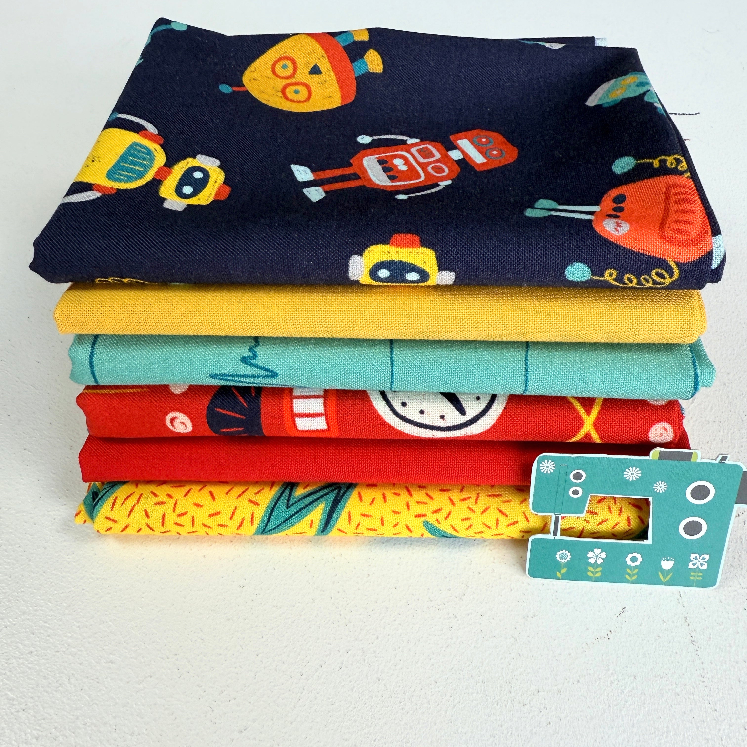 Fat Quarter Bundles: High Gear (GOTS)