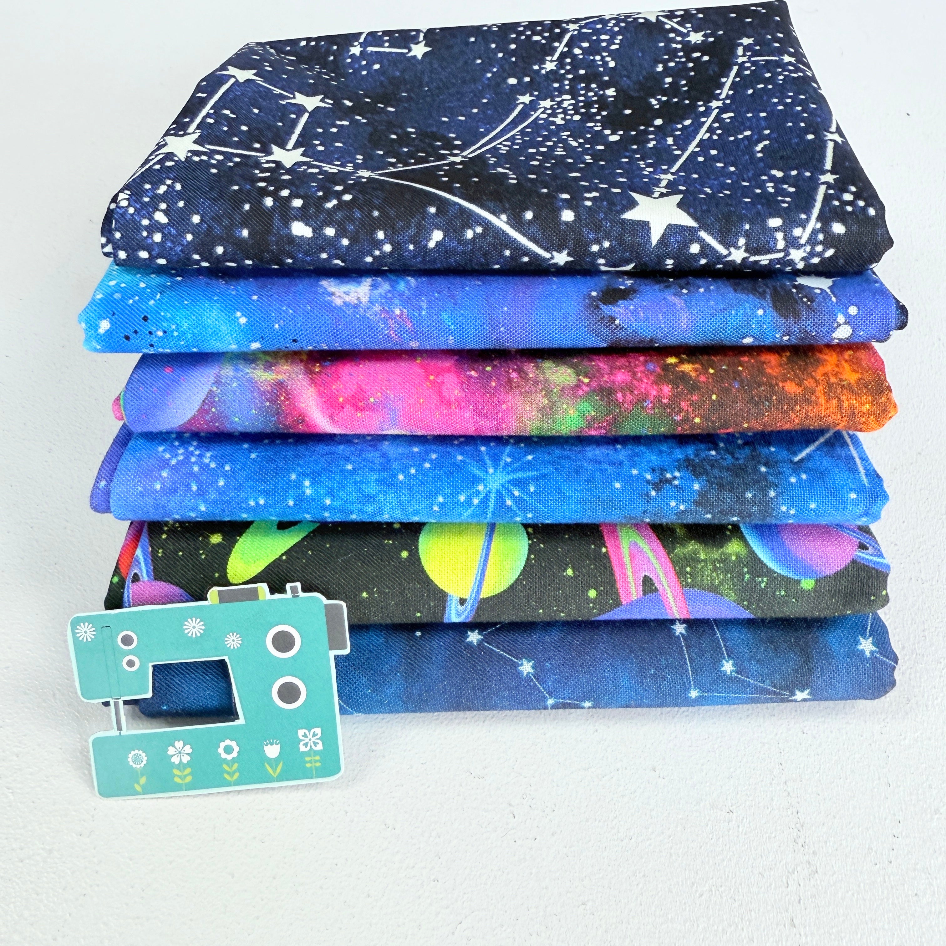 Fat Quarter Bundles: Timeless Space Mix
