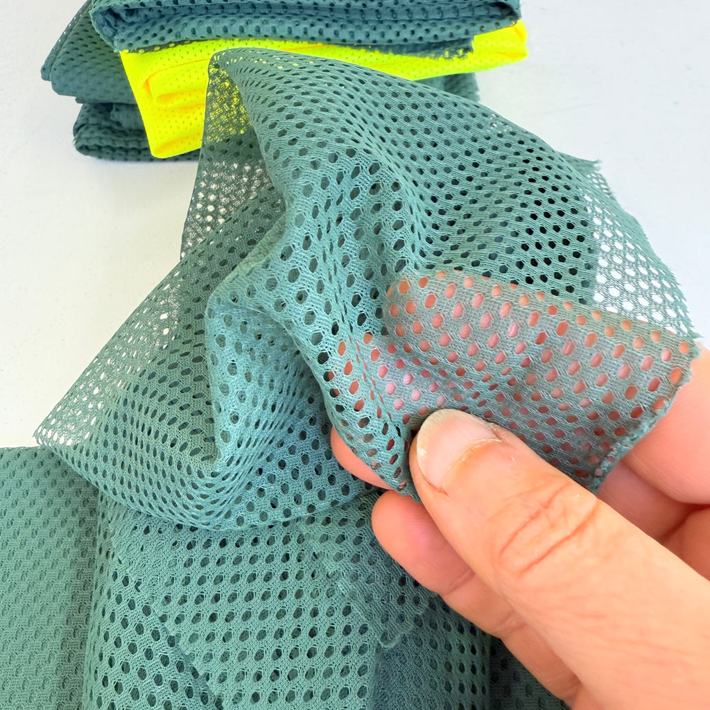 Air-Tech Airtex Soft light Bag Mesh - Bottle Green (50 x 74cm Pre-Cut)