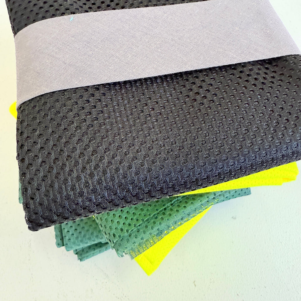 Air-Tech Airtex Soft Light Bag Mesh - Black (50 x 74cm Pre-Cut)