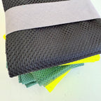 Air-Tech Airtex Soft Light Bag Mesh - Black (50 x 74cm Pre-Cut)
