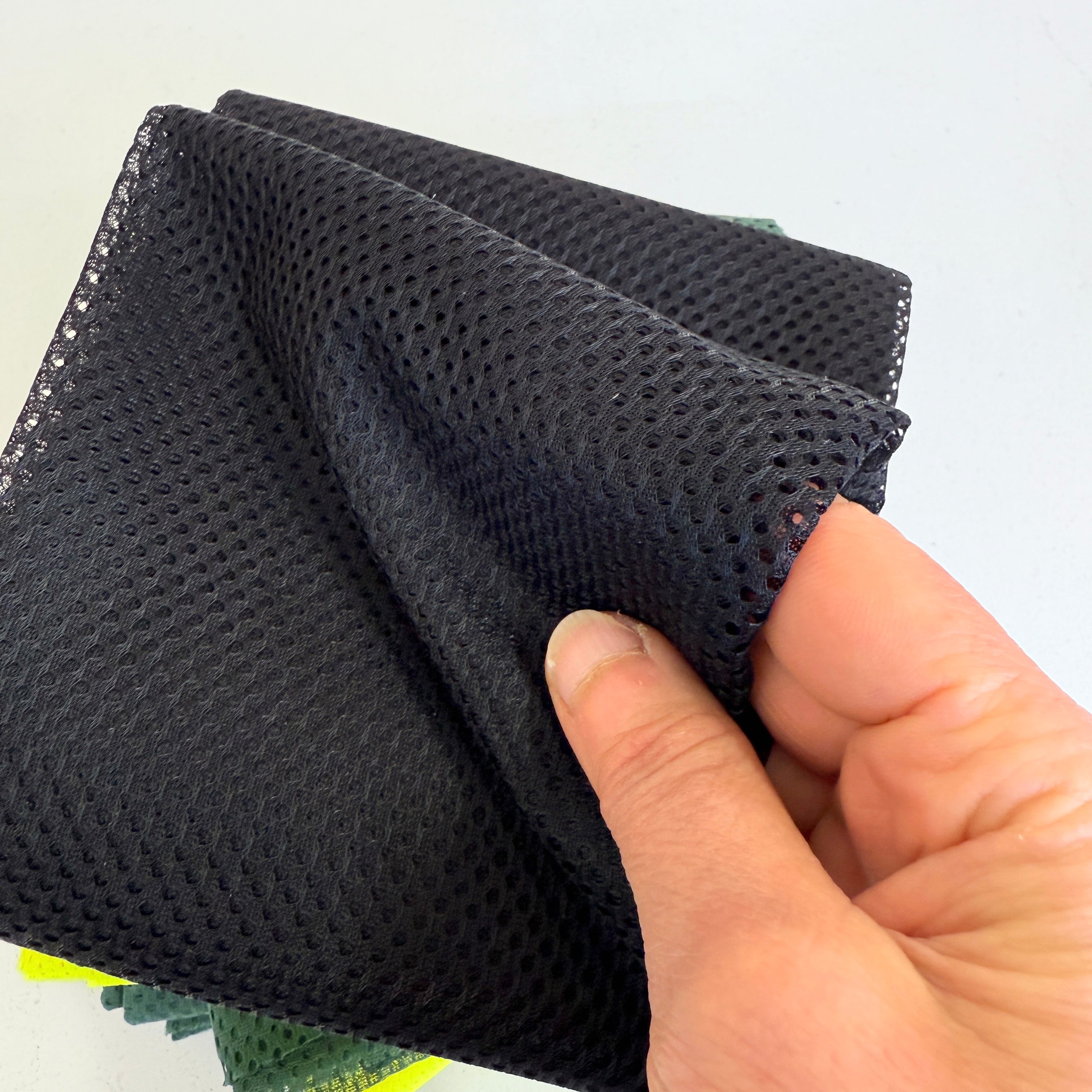 Air-Tech Airtex Soft Light Bag Mesh - Black (50 x 74cm Pre-Cut)