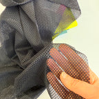 Air-Tech Airtex Soft Light Bag Mesh - Black (50 x 74cm Pre-Cut)