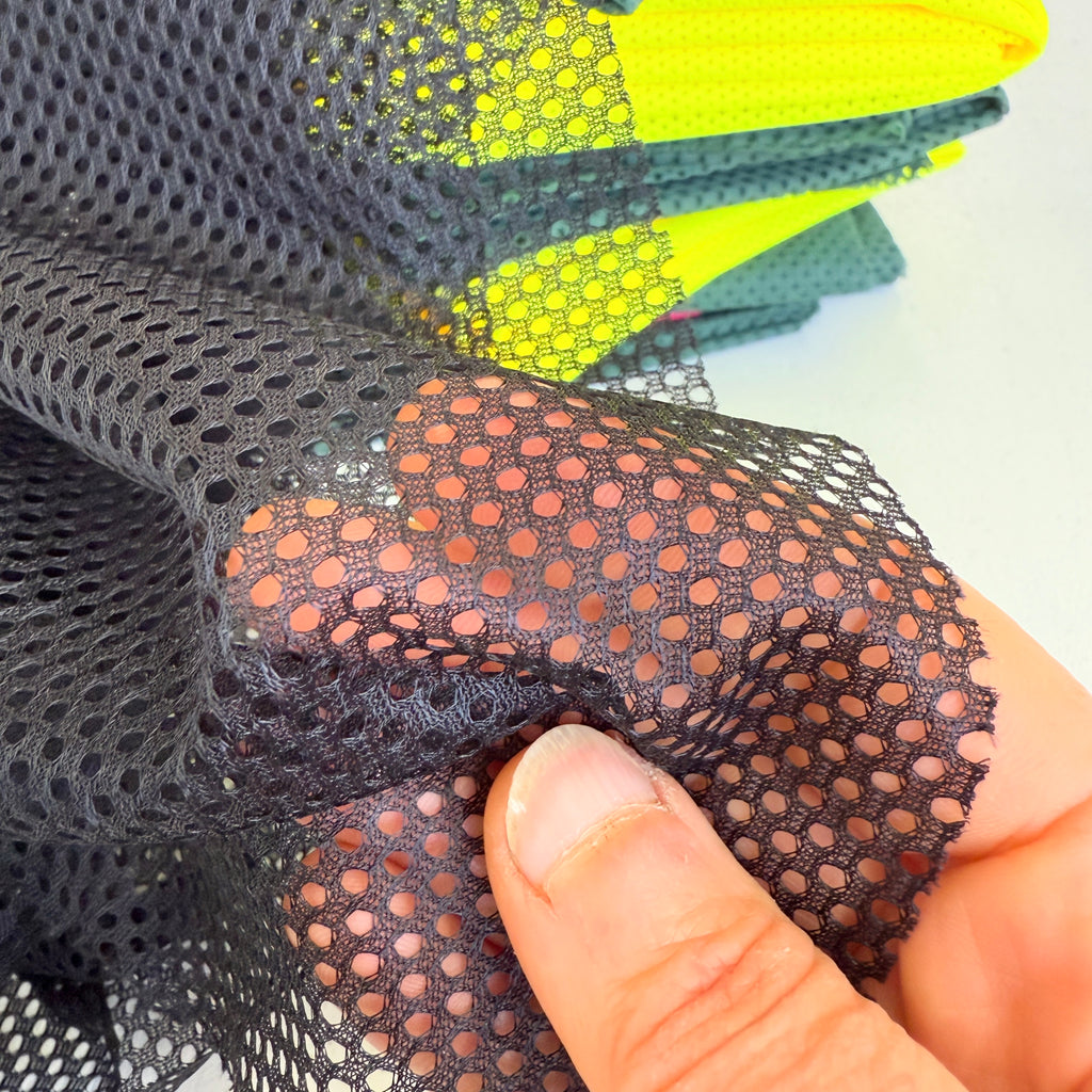 Air-Tech Airtex Soft Light Bag Mesh - Black (50 x 74cm Pre-Cut)