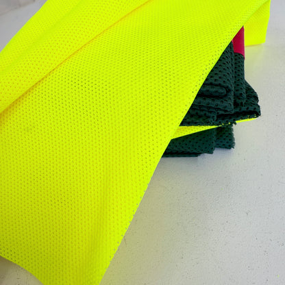 Air-Tech Airtex Strong Bag Mesh - Fluorescent Yellow (50 x 74cm Pre-Cut)