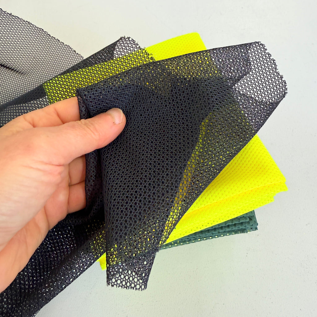 Air-Tech Airtex Strong Bag Mesh - Black (50 x 74cm Pre-Cut)