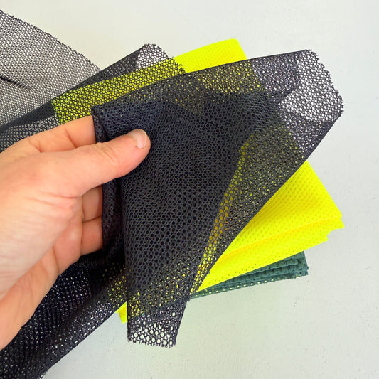 Air-Tech Airtex Strong Bag Mesh - Black (50 x 74cm Pre-Cut)