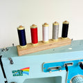 Handmade By Mat - Thread/Spool Holder Inc. 5 Reel of Thread