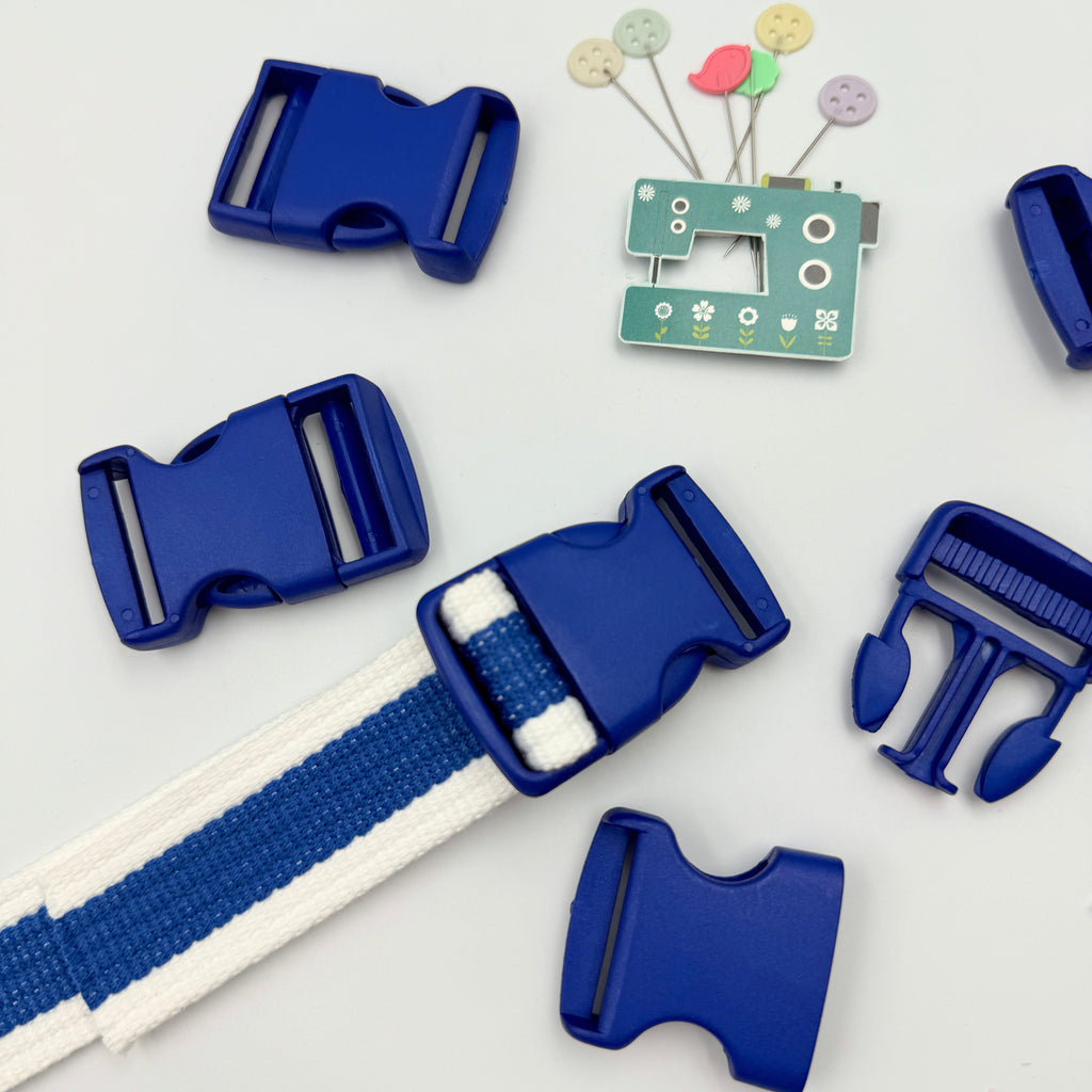 30mm Delrin Plastic Buckle - Bright Colours - 5 pack