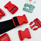 30mm Delrin Plastic Buckle - Bright Colours - 5 pack